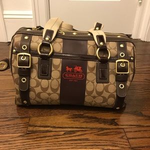 Coach Coated Canvas Small Carry-on!
